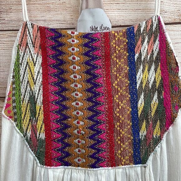 ANTHROPOLOGIE CHLOE OLIVER EMBROIDERED DRESS‎ - Picture 4 of 8